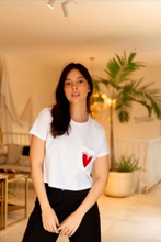 Load image into Gallery viewer, Lo Que Hay Es Amor Propio Embroidered t-shirt
