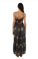 Load image into Gallery viewer, Tropical Palms Amal Dress