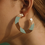 Load image into Gallery viewer, Minerva Hoops Earrings
