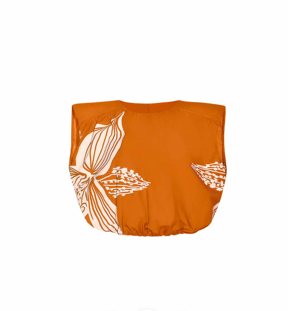 Tatama Crop Top Orange