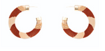 Load image into Gallery viewer, Minerva Hoops Earrings
