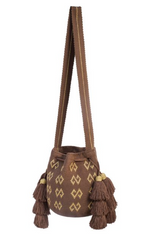 Load image into Gallery viewer, Mochila Gold Brown
