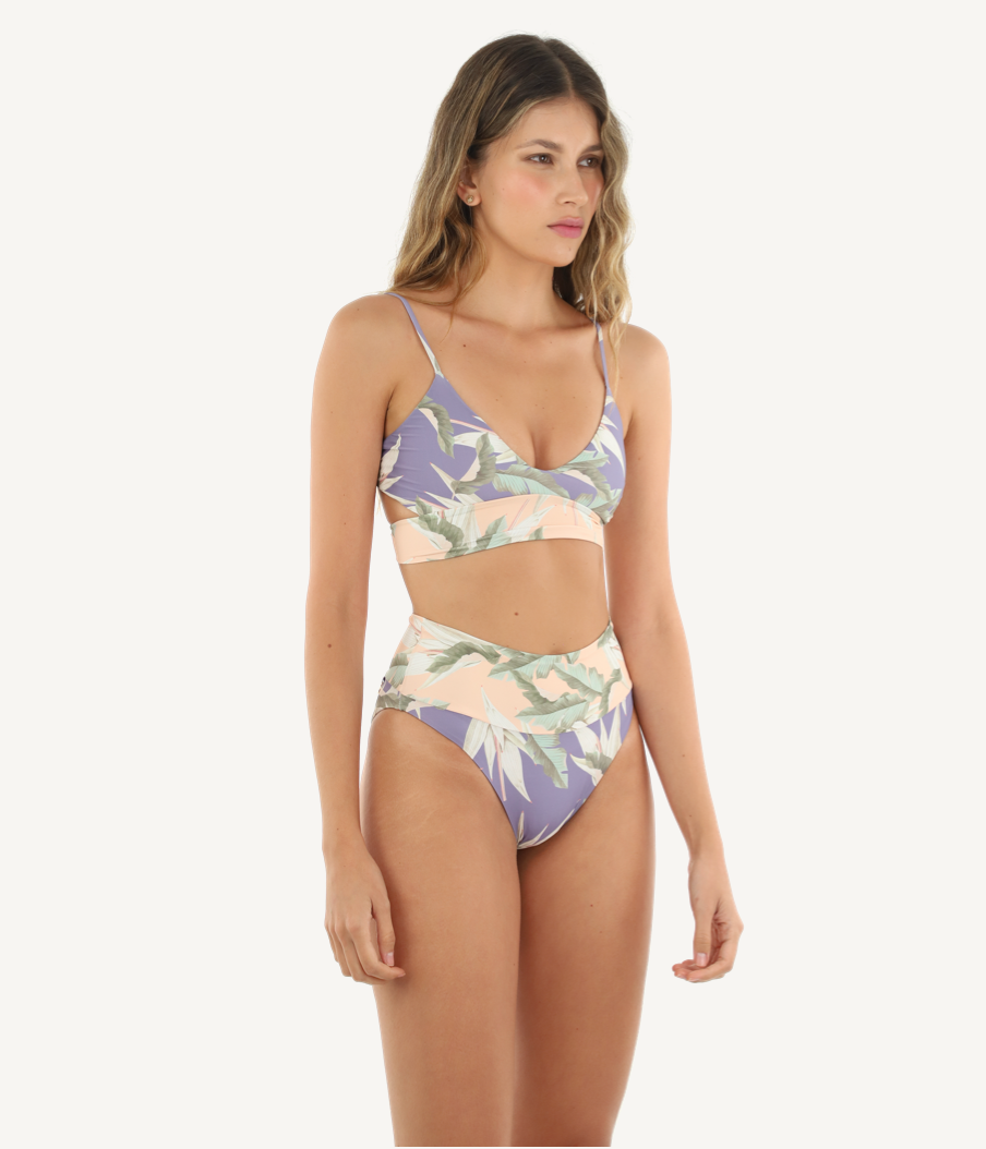 Tropical Periwinkle Kismet Bikini
